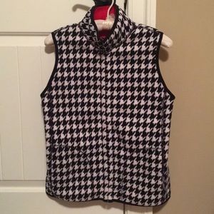 NWOT Kim Rogers Petite Reversible Fleece Vest